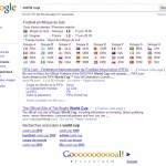 Google trick pour la World Cup