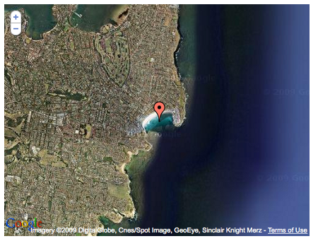 Shark week avec Google Map