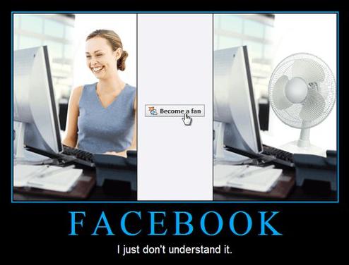 Devenez un ventilateur avec Facebook
