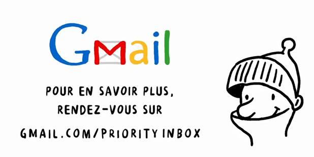 Gmail trie les mails prioritaires pour vous