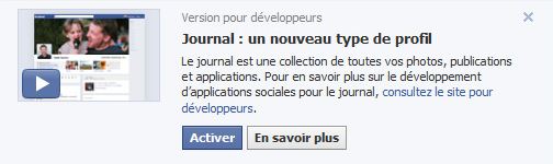 Nouveau profil facebook : comment l’activer ?