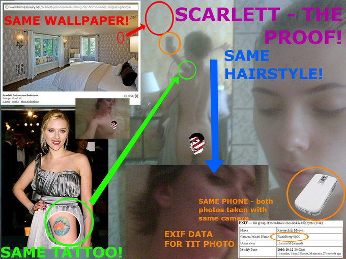 Photos nue de Scarlett Johansson : mais avec quel téléphone ???