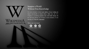 wikipedia sopa blackout homepage