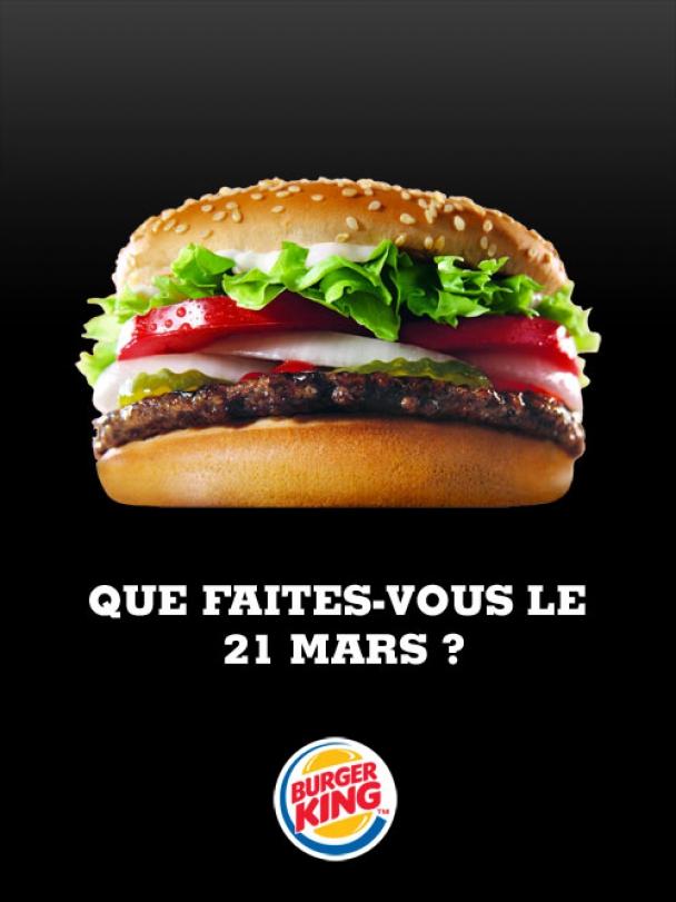 Burger king paris