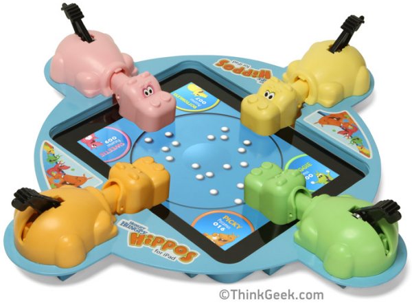 Hippo gloutons sur iPad